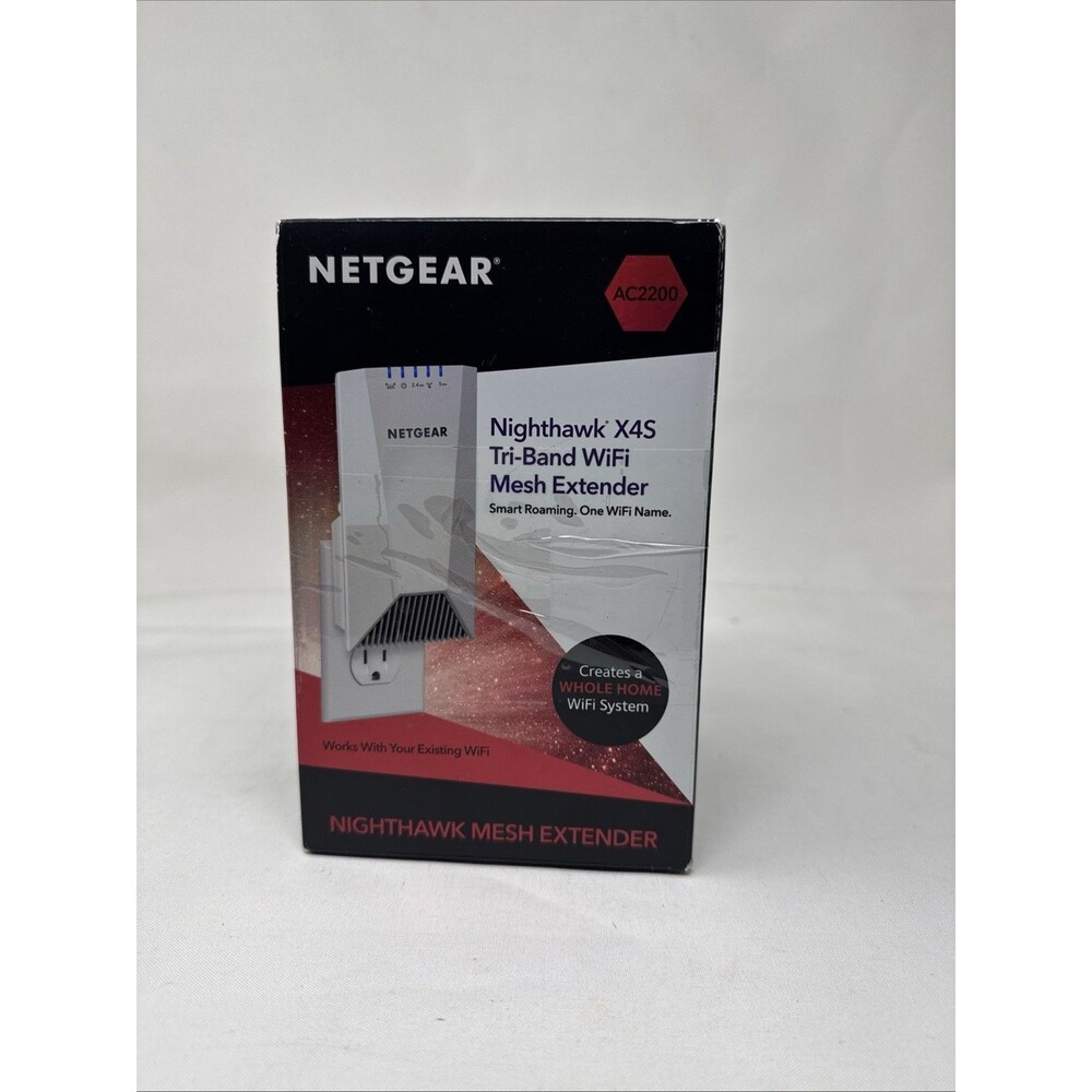 Netgear EX7300-100NAS Nighthawk X4 AC2200 WiFi Range Extender - White